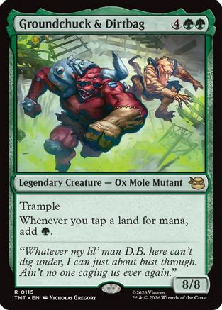 Groundchuck & Dirtbag (115) Foil - Teenage Mutant Ninja Turtles