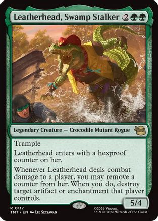 Leatherhead, Swamp Stalker (117) - Teenage Mutant Ninja Turtles