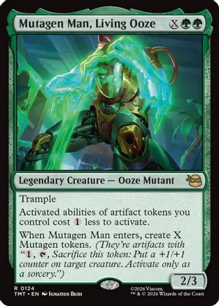 Mutagen Man, Living Ooze (124) - Teenage Mutant Ninja Turtles