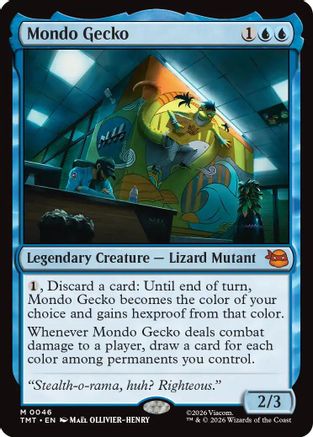 Mondo Gecko (046) - Teenage Mutant Ninja Turtles