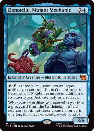 Donatello, Mutant Mechanic (036) - Teenage Mutant Ninja Turtles