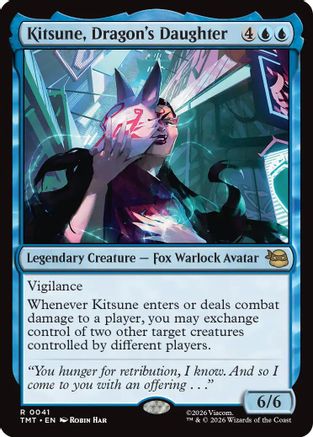 Kitsune, Dragon's Daughter (041) Foil - Teenage Mutant Ninja Turtles