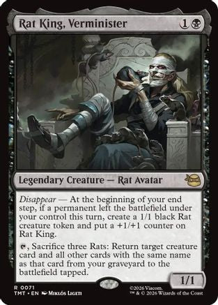 Rat King, Verminister (071) - Teenage Mutant Ninja Turtles