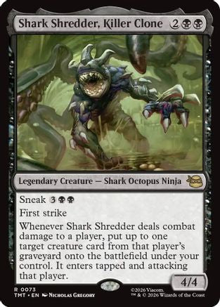 Shark Shredder, Killer Clone (073) - Teenage Mutant Ninja Turtles