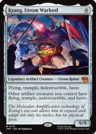 Krang, Utrom Warlord (175) Foil - Teenage Mutant Ninja Turtles