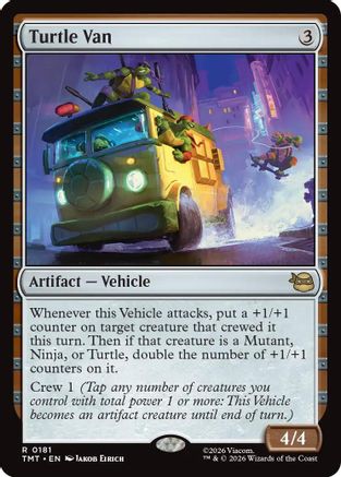 Turtle Van (181) Foil - Teenage Mutant Ninja Turtles