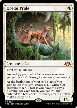 Ocelot Pride (038) Foil - Promo Pack: Lorwyn Eclipsed