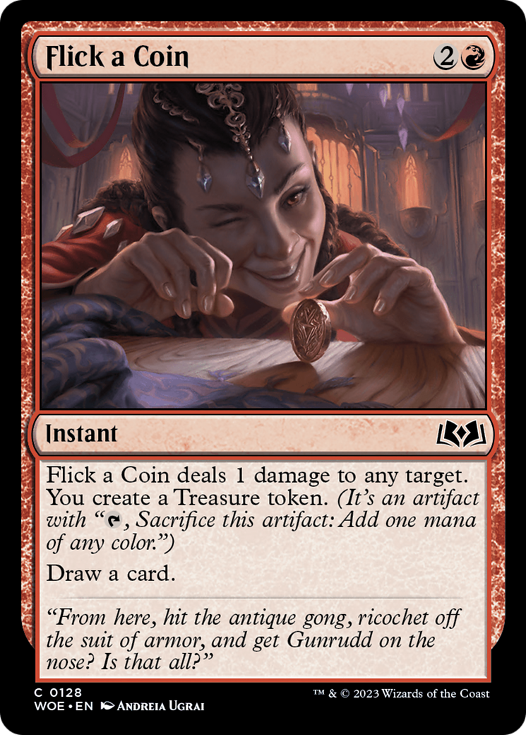 Flick a Coin [Wilds of Eldraine] Foil