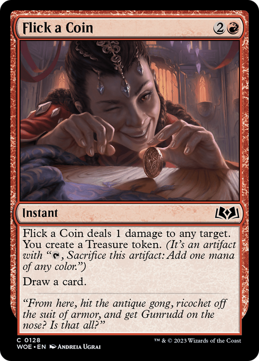Flick a Coin [Wilds of Eldraine] Foil