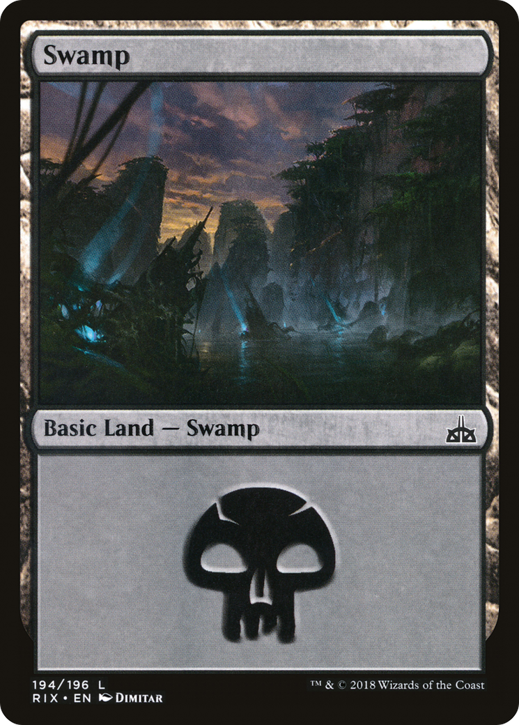 Swamp (194) - Rivals of Ixalan