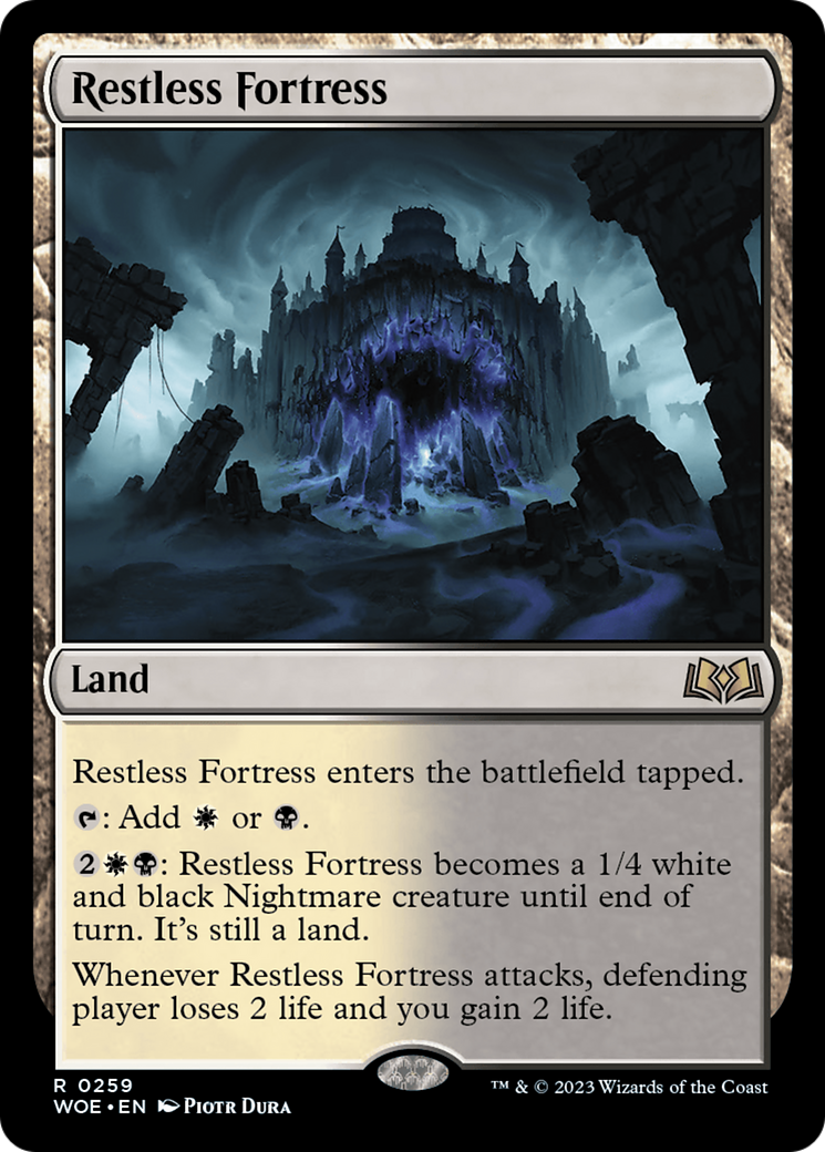 Restless Fortress (259) Foil - Wilds of Eldraine