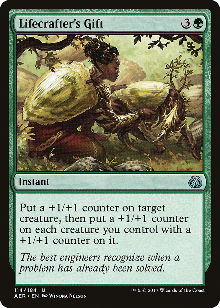 Lifecrafter's Gift (114) Foil - Aether Revolt