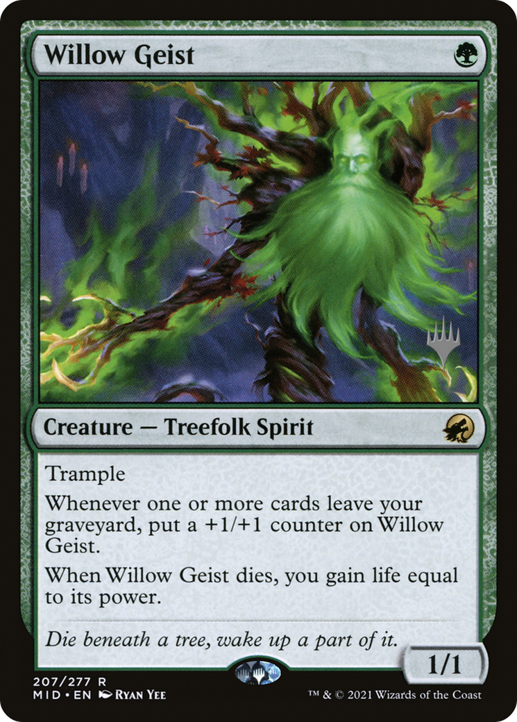 Willow Geist (Promo Pack) [Innistrad: Midnight Hunt Promos] | Silver Goblin