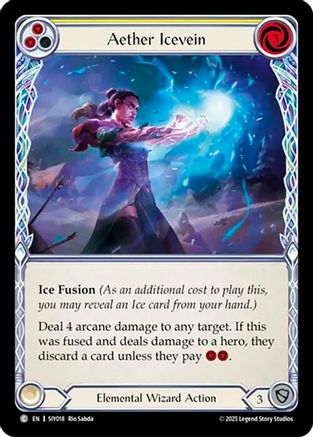 Aether Icevein (Yellow) (SIY018) - Silver Age Chapter 1