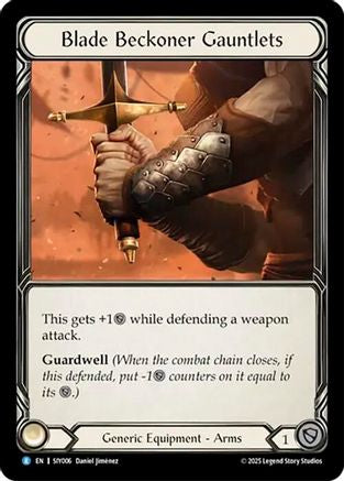 Blade Beckoner Gauntlets (SIY006) (SIY006) - Silver Age Chapter 1
