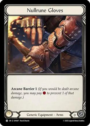 Nullrune Gloves (SIY007) (SIY007) - Silver Age Chapter 1