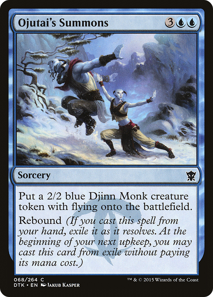 Ojutai's Summons (068) - Dragons of Tarkir