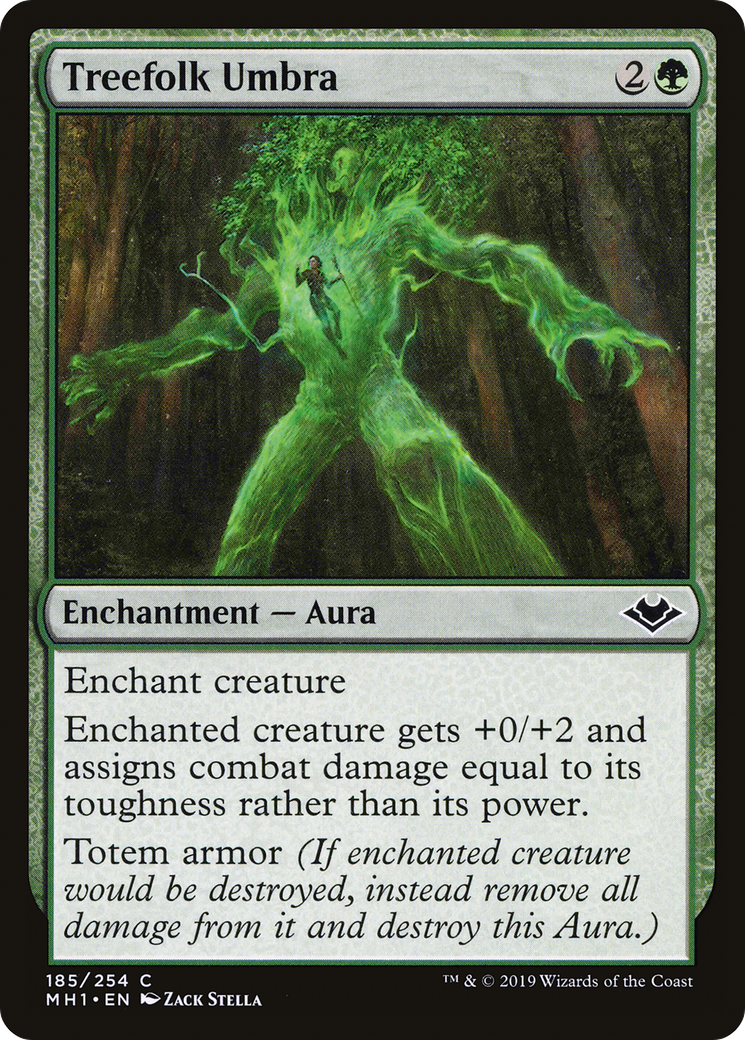 Treefolk Umbra (185) - Modern Horizons
