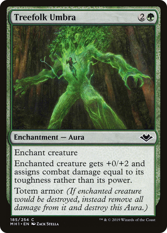 Treefolk Umbra (185) - Modern Horizons