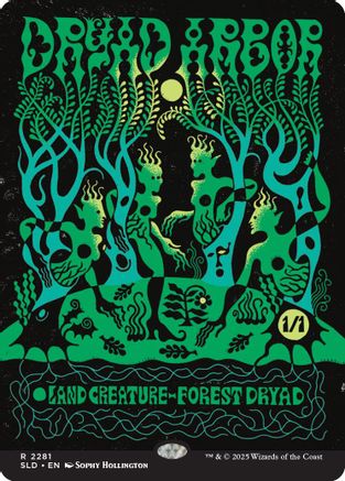 Dryad Arbor (2281) Foil - Secret Lair Drop Series