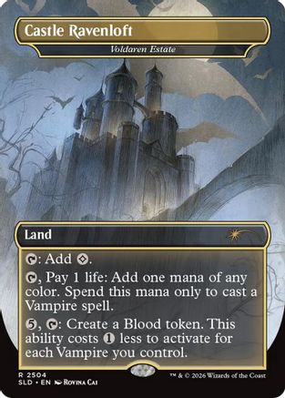 Castle Ravenloft – Voldaren Estate (2504) - Secret Lair Drop Series