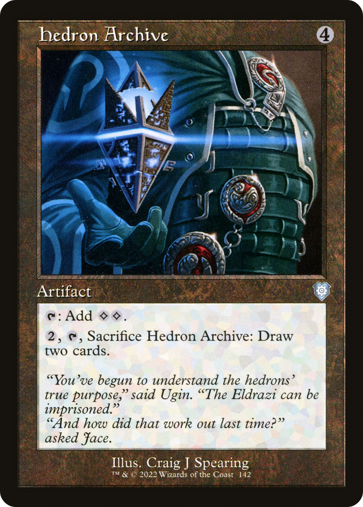 Hedron Archive (Retro) (142) - The Brothers' War Commander