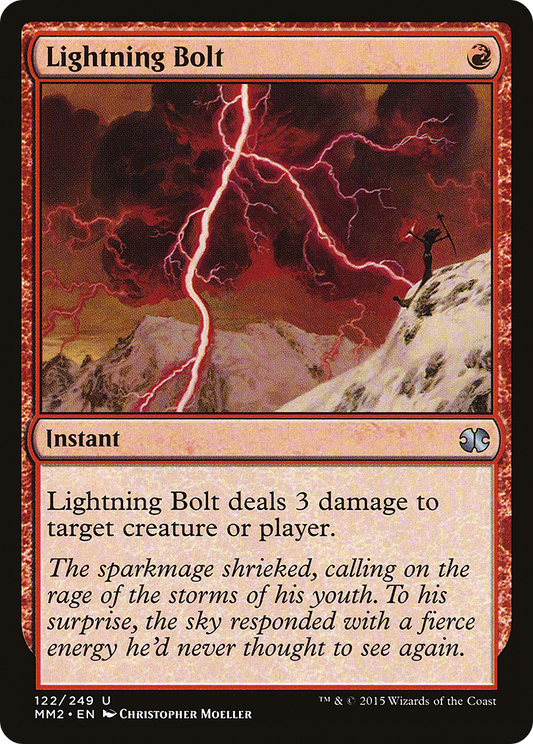 Lightning Bolt [Modern Masters 2015] Foil