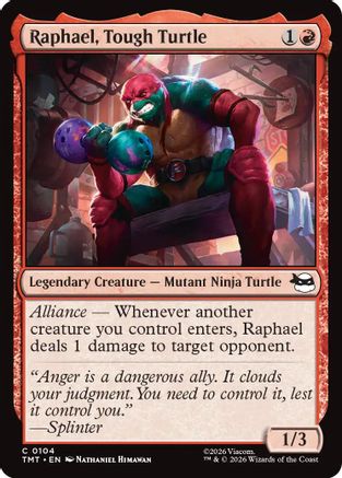 Raphael, Tough Turtle (104) - Teenage Mutant Ninja Turtles