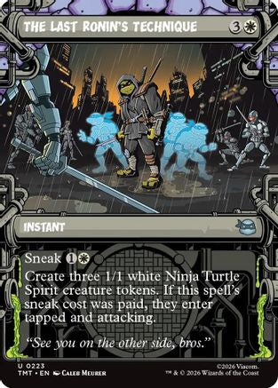 The Last Ronin's Technique (Showcase) (223) - Teenage Mutant Ninja Turtles