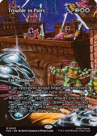 Trouble in Pairs (Borderless) (003) - Teenage Mutant Ninja Turtles Eternal-Legal