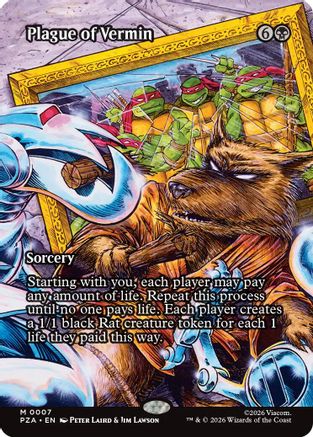 Plague of Vermin (Borderless) (007) - Teenage Mutant Ninja Turtles Eternal-Legal