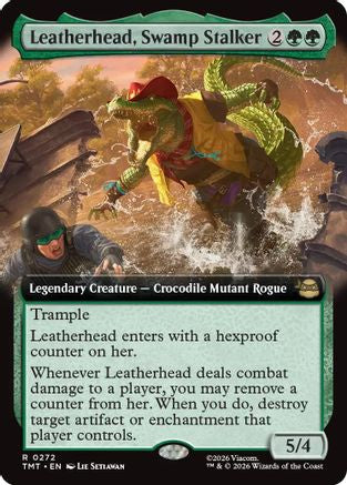 Leatherhead, Swamp Stalker (272) Foil - Teenage Mutant Ninja Turtles
