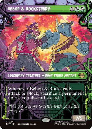 Bebop & Rocksteady (Showcase) (241) - Teenage Mutant Ninja Turtles