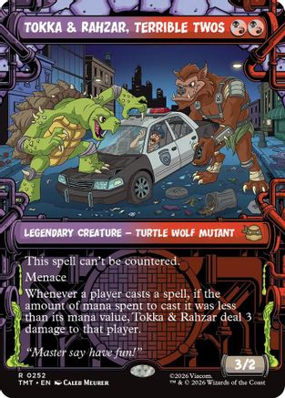 Tokka & Rahzar, Terrible Twos (Showcase) (252) - Teenage Mutant Ninja Turtles