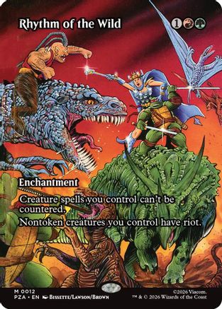 Rhythm of the Wild (Borderless) (012) - Teenage Mutant Ninja Turtles Eternal-Legal