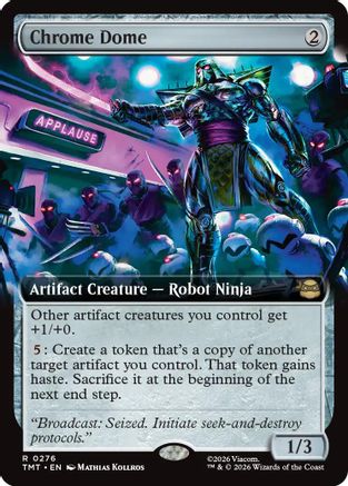 Chrome Dome (276) Foil - Teenage Mutant Ninja Turtles