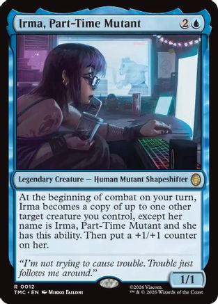Irma, Part-Time Mutant (012) - Commander: Teenage Mutant Ninja Turtles