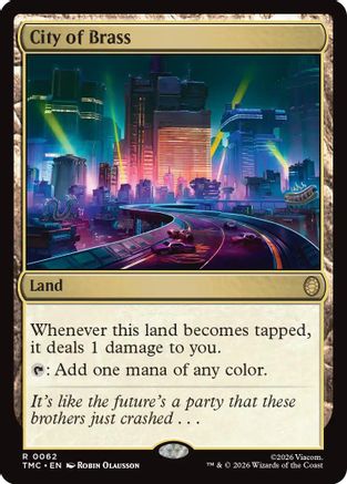 City of Brass (062) - Commander: Teenage Mutant Ninja Turtles