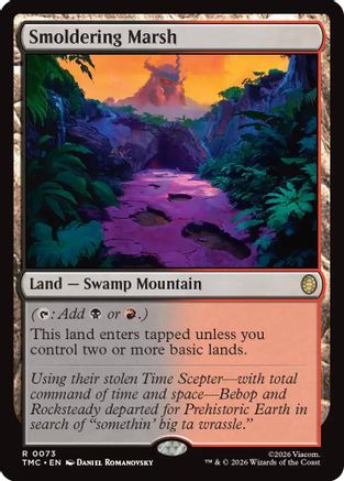 Smoldering Marsh (073) - Commander: Teenage Mutant Ninja Turtles