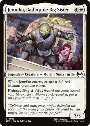 Jennika, Bad Apple Big Sister (010) Foil - Teenage Mutant Ninja Turtles