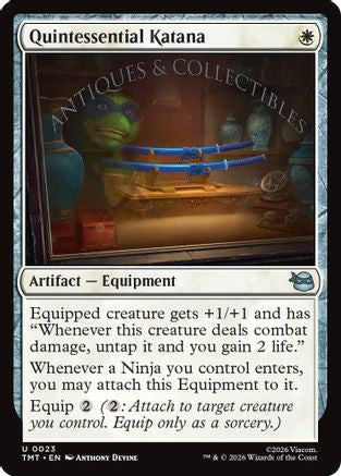 Quintessential Katana (023) Foil - Teenage Mutant Ninja Turtles