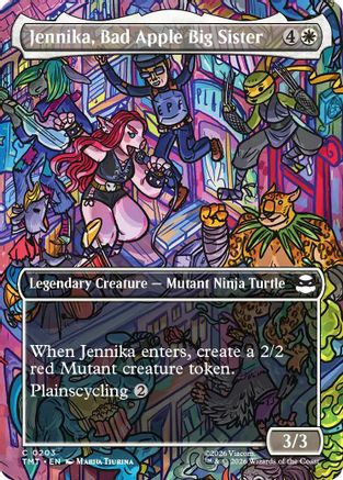 Jennika, Bad Apple Big Sister (Borderless) (203) - Teenage Mutant Ninja Turtles