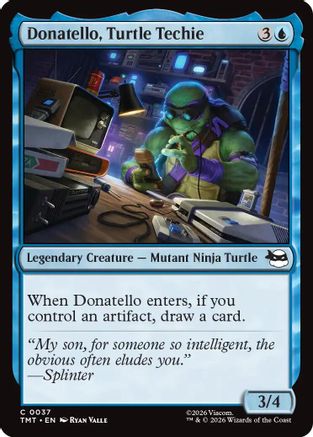 Donatello, Turtle Techie (037) - Teenage Mutant Ninja Turtles