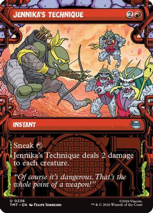 Jennika's Technique (Showcase) (236) - Teenage Mutant Ninja Turtles