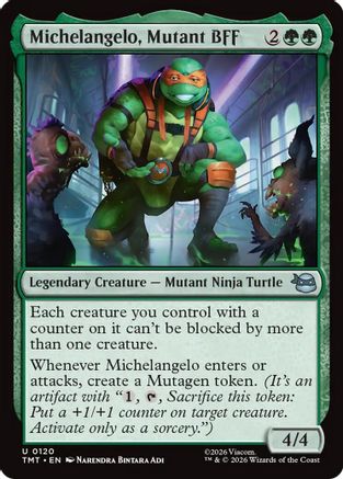 Michelangelo, Mutant BFF (120) - Teenage Mutant Ninja Turtles
