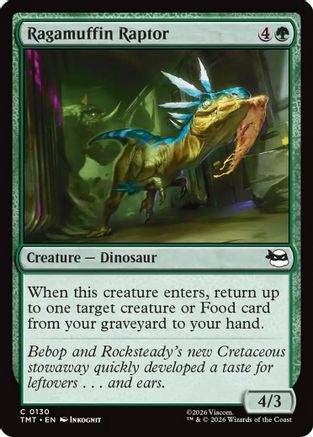 Ragamuffin Raptor (130) Foil - Teenage Mutant Ninja Turtles