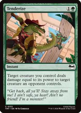 Tenderize (133) Foil - Teenage Mutant Ninja Turtles