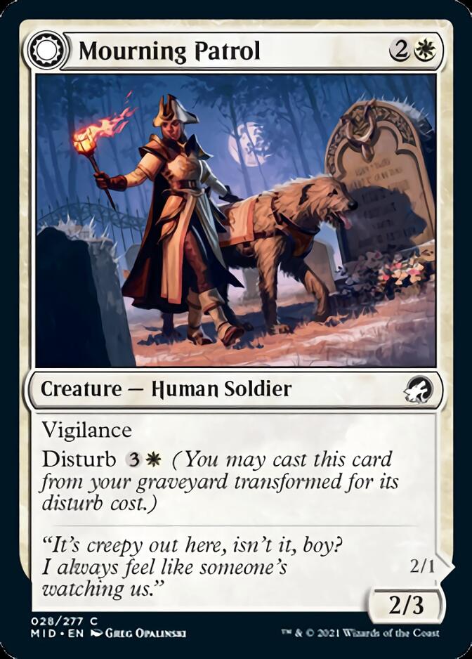 Mourning Patrol (028) - Innistrad: Midnight Hunt