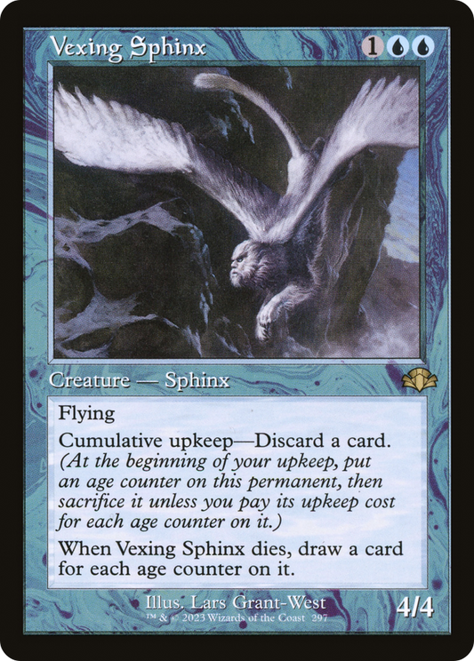 Vexing Sphinx (Retro) [Dominaria Remastered] Foil