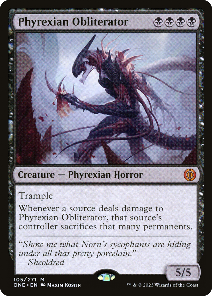 Phyrexian Obliterator (105) - Phyrexia: All Will Be One
